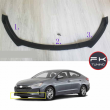 HYUNDAİ ELANTRA ÖN TAMPON EKİ KANATLI MODEL 3 parça (2019 ve üzeri)