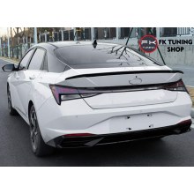 Hyundai Elantra Spoyler 2021 ve üzeri (plastik-pianoblack