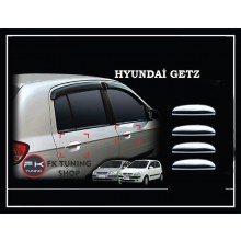 HYUNDAİ GETZ KROM KAPI KOLU PASLANMAZ ÇELİK 4 KAPI (2002-ÜZERİ)