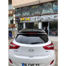 HYUNDAİ İ30 SPOYLER YENİ KASA (polyester/boyasız)