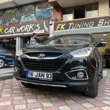HYUNDAİ İX35 ÖN / ARKA DİFÜZÖR KORUMA TAKIMI (plastik)