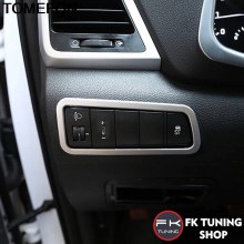 Hyundai Tucson Kontrol Paneli Tuş Takımı Çevre Kaplaması Gri Renk 