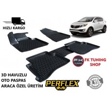 Kia Sportage 3D Havuzlu Oto Paspas Seti Perflex 2010-2015