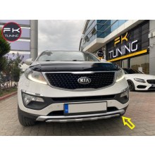 KIA SPORTAGE ÖN TAMPON KORUMASI 2010-2015 (plastik