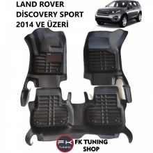 Land Rover Discovery Sport 5D Havuzlu Paspas Seti Deluxrider Siyah Renk 2014 ve üzeri