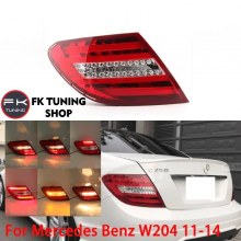 Mercedes Benz W204 Led Stop Seti Makyajlı Kasa 2011-2014