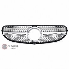 Mercedes Benz W253 Glc Ön Panjur Diamond Dizayn 2020 ve üzeri Gri Çıtalı