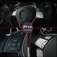 MERCEDES W204 DİREKSİYON TUŞ TAKIMI KAPLAMA SETİ C SERİSİ