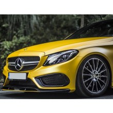 MERCEDES W205 AMG TAMPON KAŞLARI 2014 ve üzeri (pianoblack)