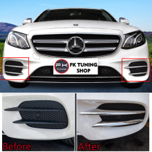 MERCEDES W213 AMG ÖN SİS KROM ÇITASI 4 PARÇA