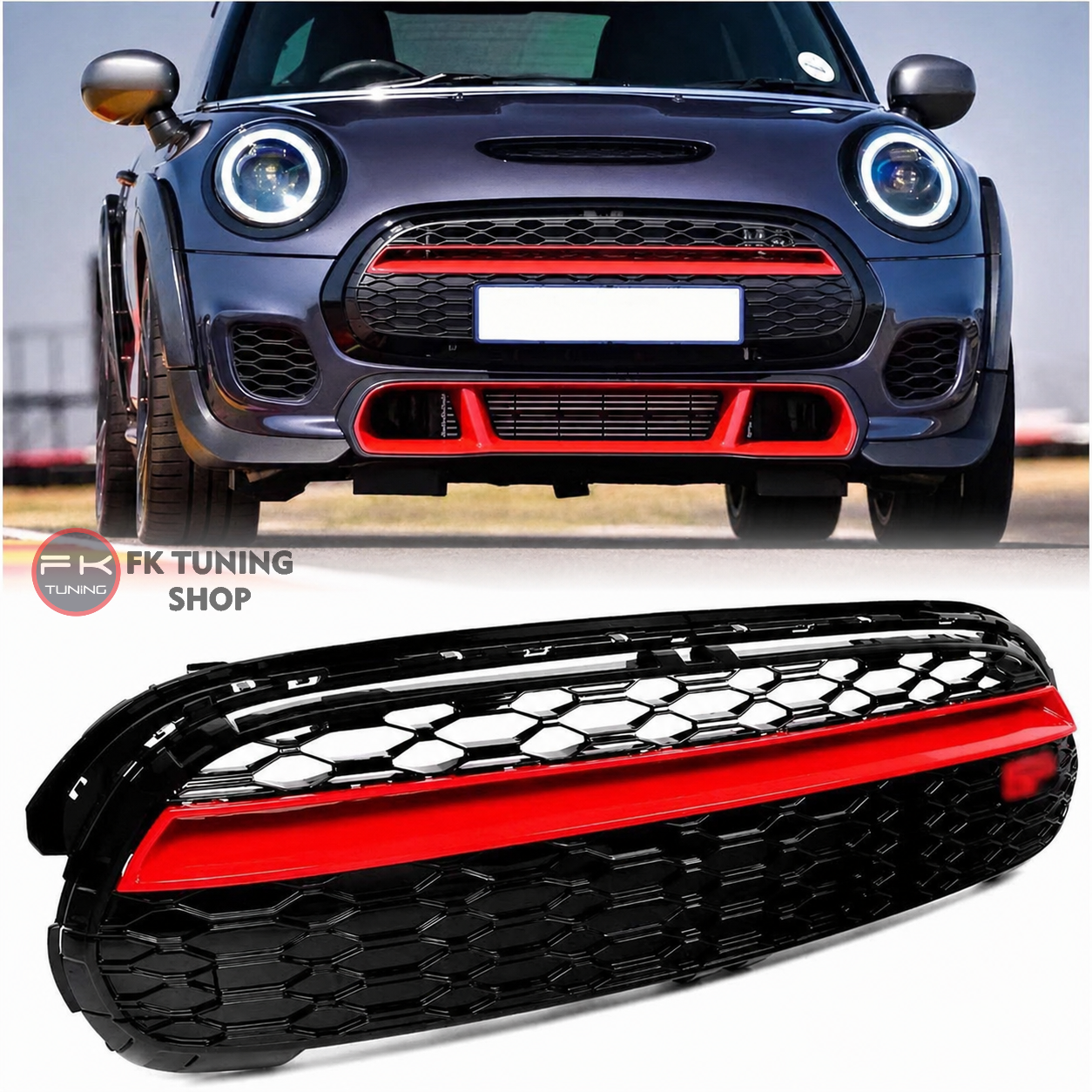 Mini Cooper F55/F56/F57 Ön Panjur Jcw Dizayn 2014-2021