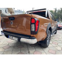 NİSSAN NAVARA STOP ÇERÇEVE KAPLAMASI 2015-2019 MAT SİYAH