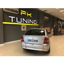 Opel Astra G Arka Difüzör / Tampon Eki Hatcback (polyester-boyasız)