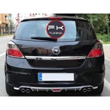 OPEL ASTRA H DİFÜZÖR EGZOZ GÖRÜNÜMLÜ (plastik