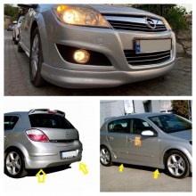 Opel Astra H HB Body Kit Seti Makyajlı Kasa (polyester/boyasız)
