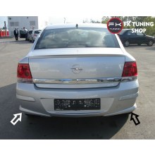 Opel Astra H Sedan Difüzör Arka Tampon Eki (polyester/boyasız