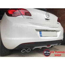 OPEL ASTRA J HB DİFÜZÖR EGZOZ GÖRÜNÜMLÜ (plastik)