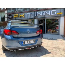 OPEL ASTRA J DİFÜZÖR ÇİFT EGZOZ GÖRÜNÜMLÜ (gri renk