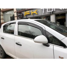 OPEL CORSA D KROM CAM ÇITASI 6 PARÇA 2007 SONRASI