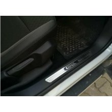Opel Grandland X Krom Kapı Eşiği 2016 ve üzeri 2 parça 