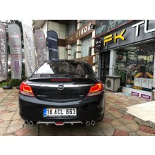 OPEL İNSİGNİA DİFÜZÖR ÇİFT EGZOZ GÖRÜNÜMLÜ (makyajsız kasa)