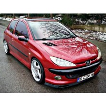 PEUGEOT 206 ÖN TAMPON EKİ ESNEK PLASTİK