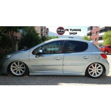 Peugeot 207 Yan Marşpiyel Seti (polyester/boyasız