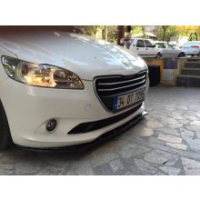 PEUGEOT 301 ÖN TAMPON LİPİ PARLAK SİYAH (PLASTİK)