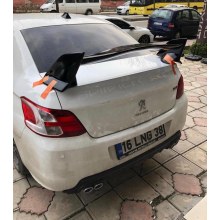 PEUGEOT 301 SPOYLER YÜKSEK MODEL (polyester/boyasız)