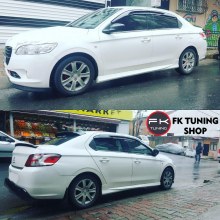 Peugeot 301 Yan Marşpiyel Takımı 2012 ve üzeri (polyester-boyasız