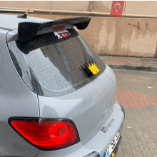 Peugeot 307 Bagaj Üstü Spoyler Pianoblack Boyalı