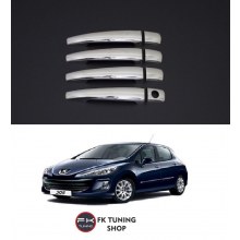 PEUGEOT 308 KROM KAPI KOLU PASLANMAZ ÇELİK 4 KAPI (2007-2013)