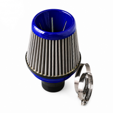 RACİNG AÇIK HAVA FİLTRESİ UNİVERSAL ÜRÜN MAVİ RENK 60MM-90MM