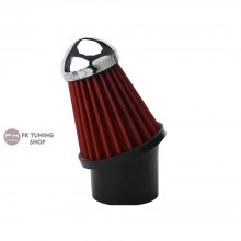 Peuget 106 - 206 Filtre kitine uyumlu Hava Filtresi Kırmızı Renk 63mm