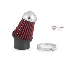 Racing Hava Filtresi Universal Ürün Kırmızı Renk 63mm