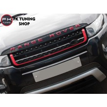 Range Rover Logo Ön Panjur veya Bagaj Uygun (kırmızı