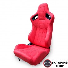Recaro Spor Koltuk Yarış Koltuğu Kırmızı Alcantra 2 Adet
