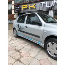 RENAULT CLİO 2 YAN MARŞPİYEL SETİ (polyester-boyasız)