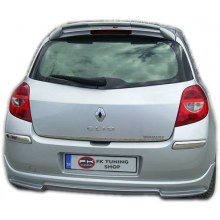 RENAULT CLİO 3 ARKA TAMPON EKİ Makyajsız Kasa (polyester-boyasız