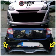 Renault Clio 3 Body Kit Seti Makyajlı Kasa (polyester/boyasız)