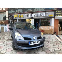 RENAULT CLİO 3 ÖN TAMPON LİPİ PİANO BLACK (plastik)