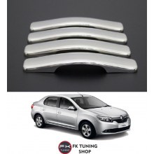 RENAULT CLİO 3 SYMBOL KROM KAPI KOLU PASLANMAZ ÇELİK (2009-2013)