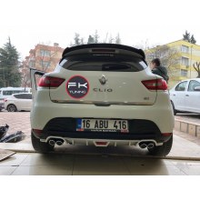 RENAULT CLİO 4 DİFÜZÖR EGZOZ GÖRÜNÜMLÜ (plastik)