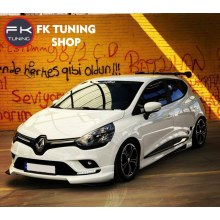 Renault Clio 4 Makyajlı  Kasa Ön Tampon Eki Polyester-Boyasız