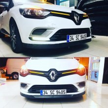 RENAULT CLİO 4 ÖN TAMPON EKİ ESNEK PLASTİK 