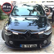Renault Clio 4 Ön Tampon Eki Ön Tampon Lipi (plastik)