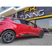 Renault Clio 4 Rs Yan Marşpiyel Seti Plastik (boyasız) 