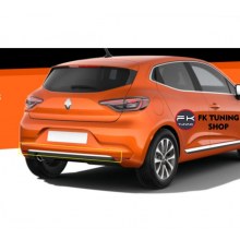 Renault Clio 5 Arka Tampon Altı Krom Çıtası 2019 ve üzeri