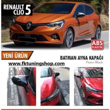 RENAULT CLİO 5 AYNA KAPAĞI YARASA AYNA KAPAĞI 2020 ve üzeri (pianoblack