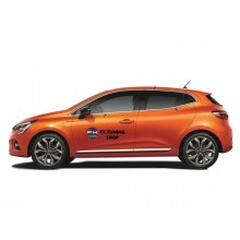 Renault Clio 5 Krom Cam Çıtası Çevirme Tam Tur (2019 ve üzeri